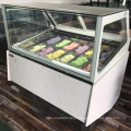 8 Pans Ice Cream Freezer Showcase Dipping Cabinet